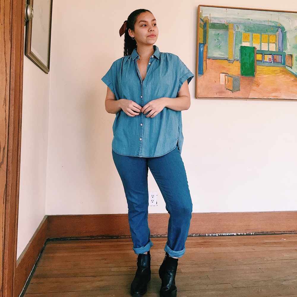 Madewell Central button down